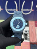 AP x Swatch Royal Oak Collaboration Watch – Navy Blue